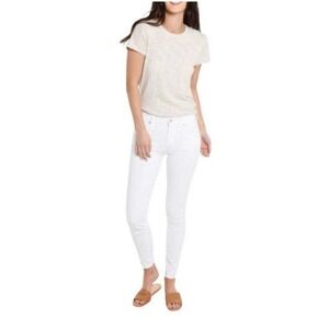 AGOLDE jeans womens Sophia sz 29 white high rise denim stretch casual minimalist